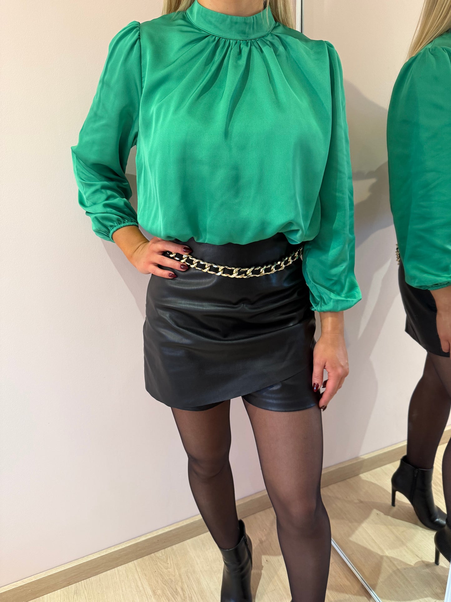 Blouse verte