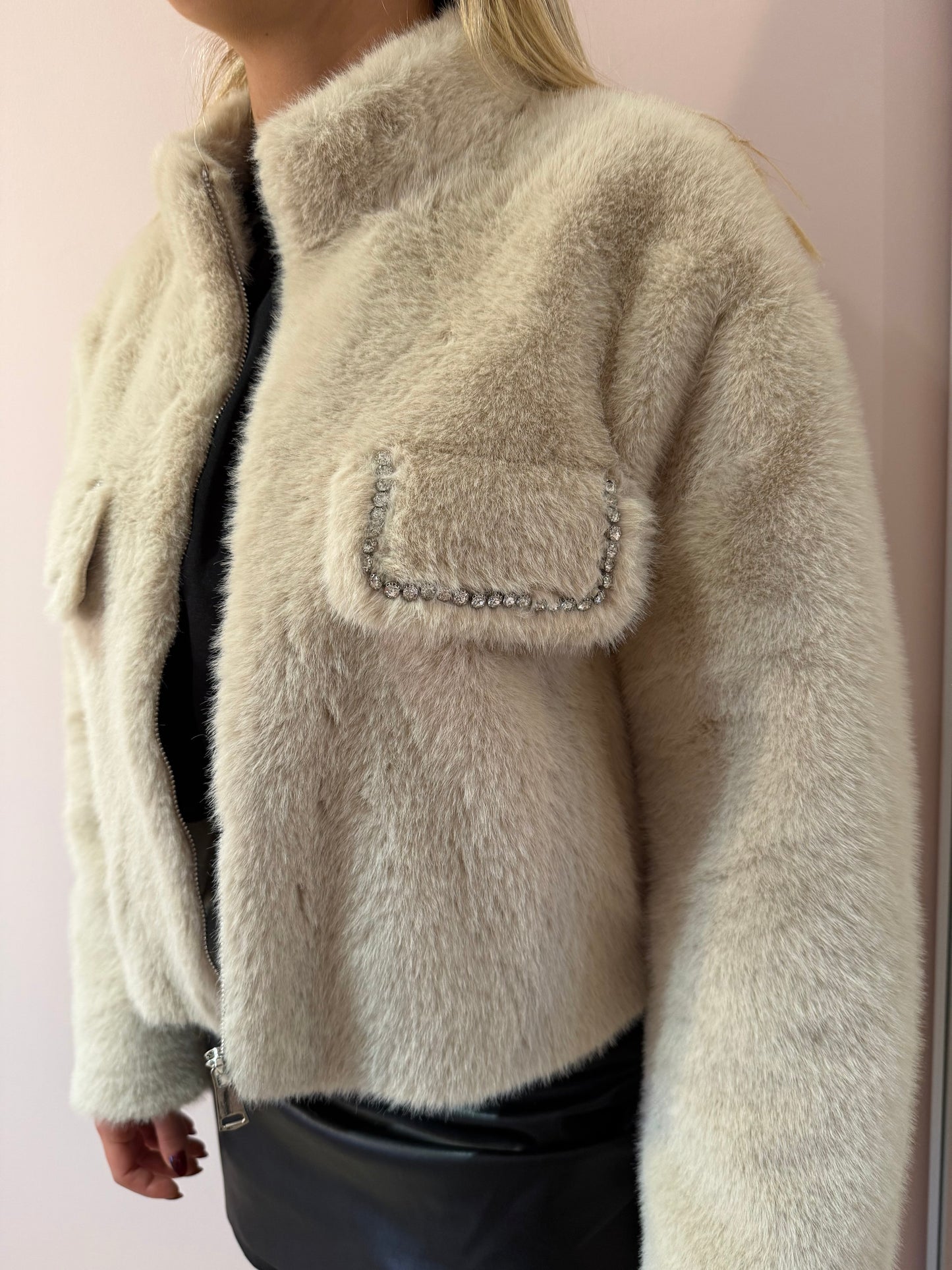 Manteau beige